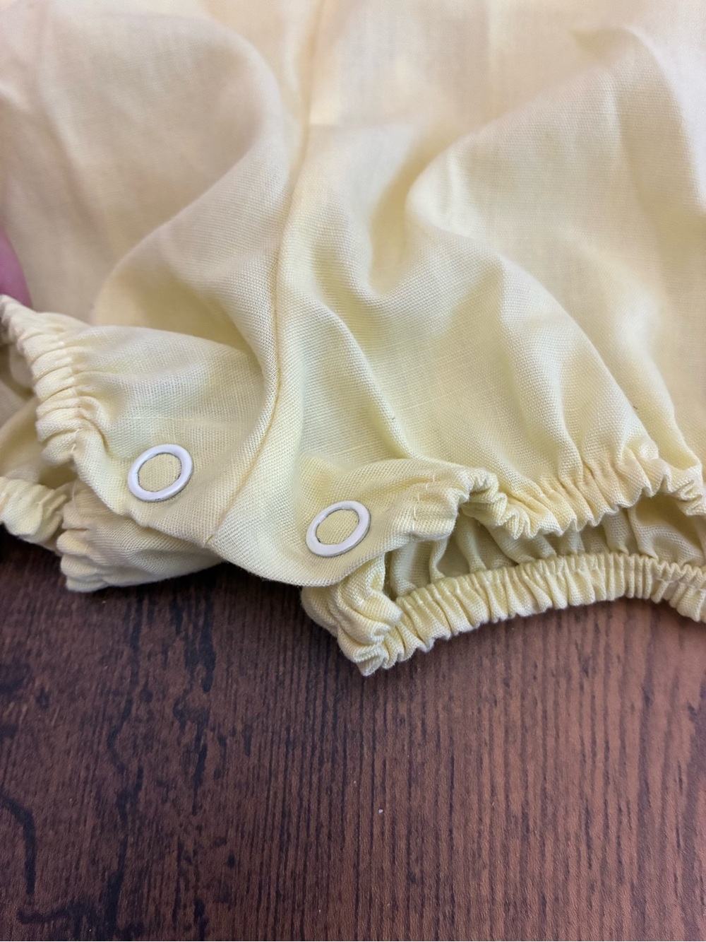 Vintage 12 Month Yellow Romper - Picture 3 of 11